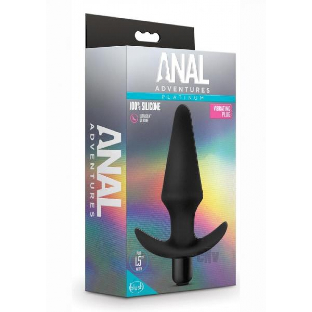 Anal Adv Platinum Silicone Vibe Plug