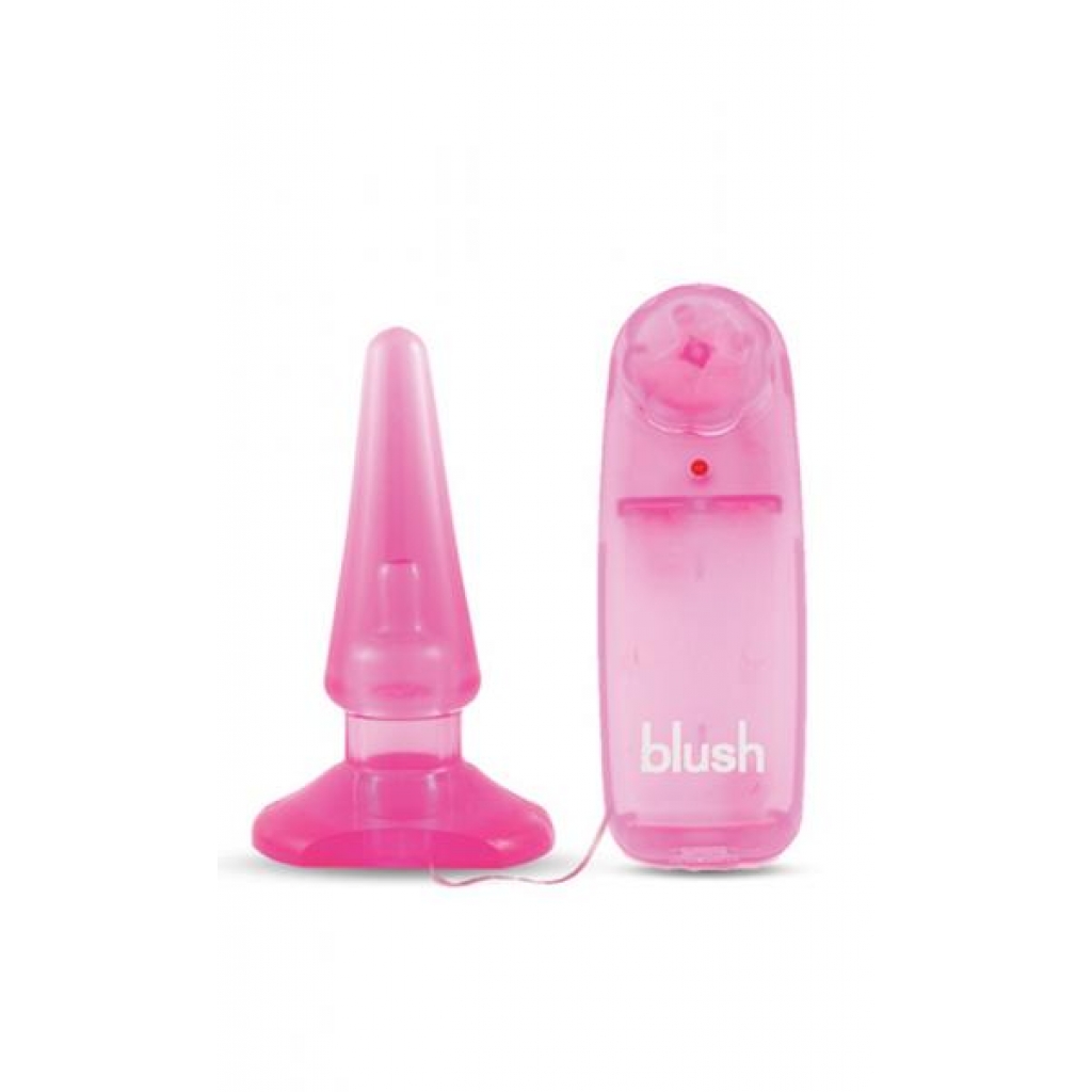 Basic Anal Pleaser - Pink Vibrating Butt Plug