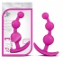 Luxe Be Me 3 Fuchsia Anal Beads - Blush Novelties