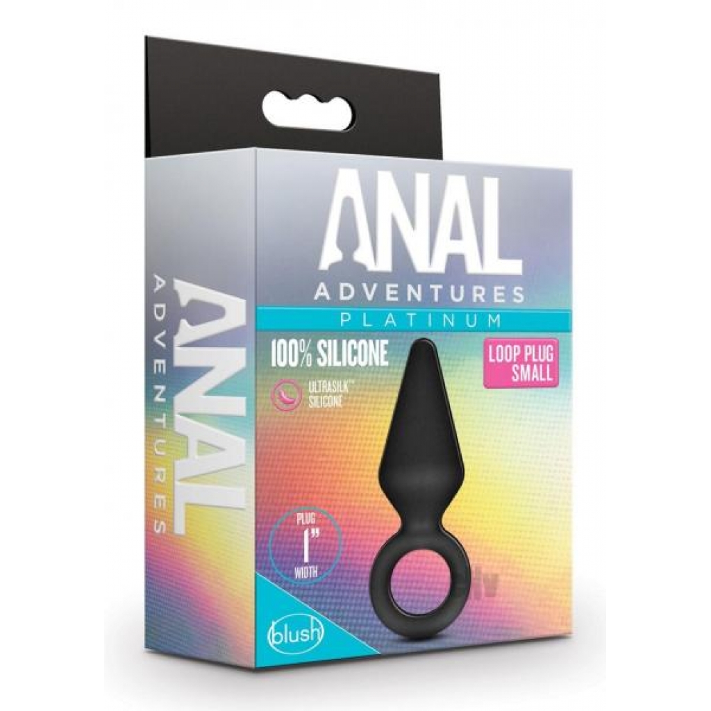 Anal Adventure Platinum Loop Plug - S/M