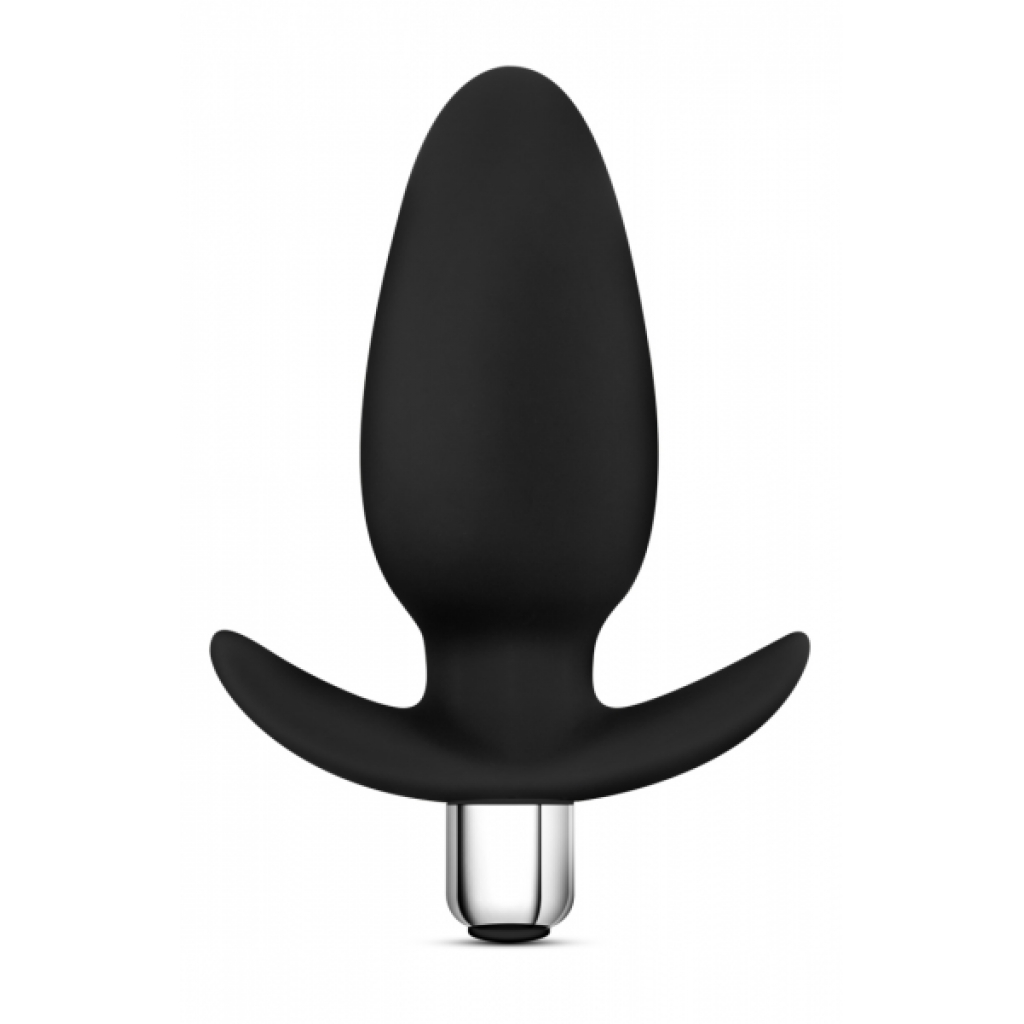 Luxe Little Thumper - Vibrating Plug in Black