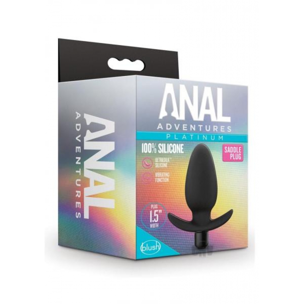 Anal Adventure Platinum Saddle Plug