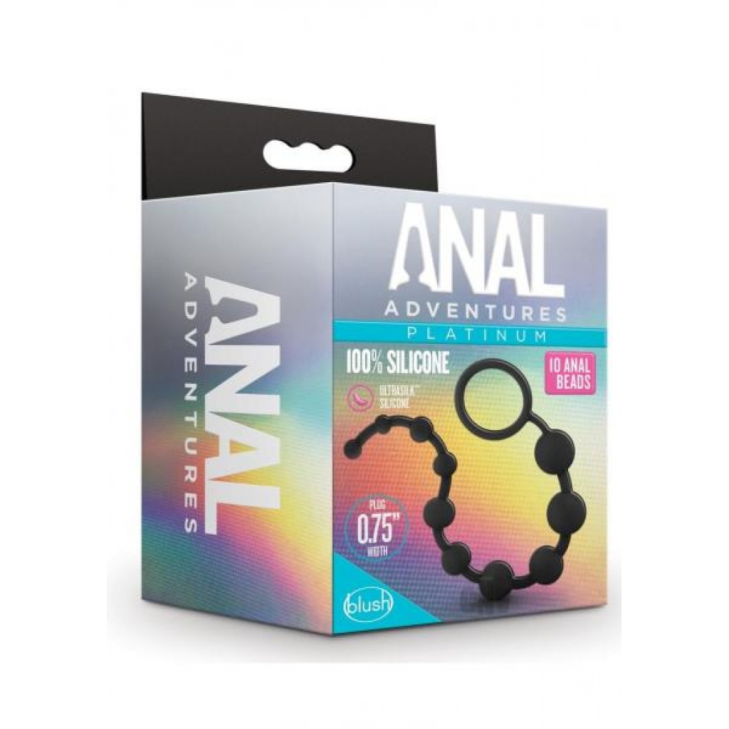 Anal Adventure Platinum 10 Anal Beads