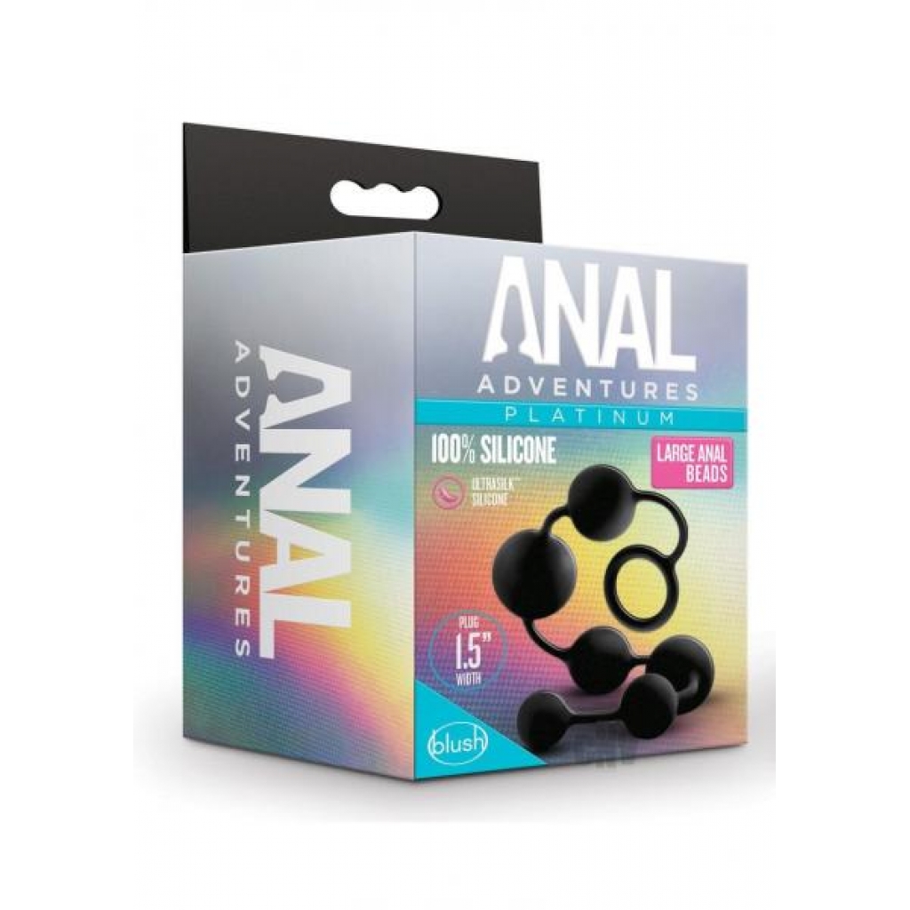 Platinum Large Anal Beads