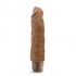 Dr Skin Cock Vibe #10 Mocha Brown Realistic Cock  - Blush Novelties