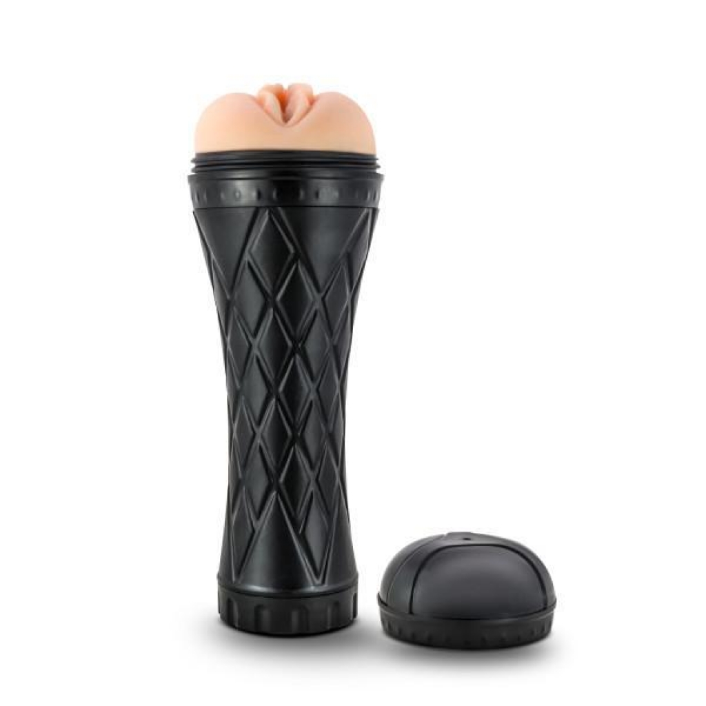 M For Men The Torch Pussy Beige Stroker  - Blush Novelties