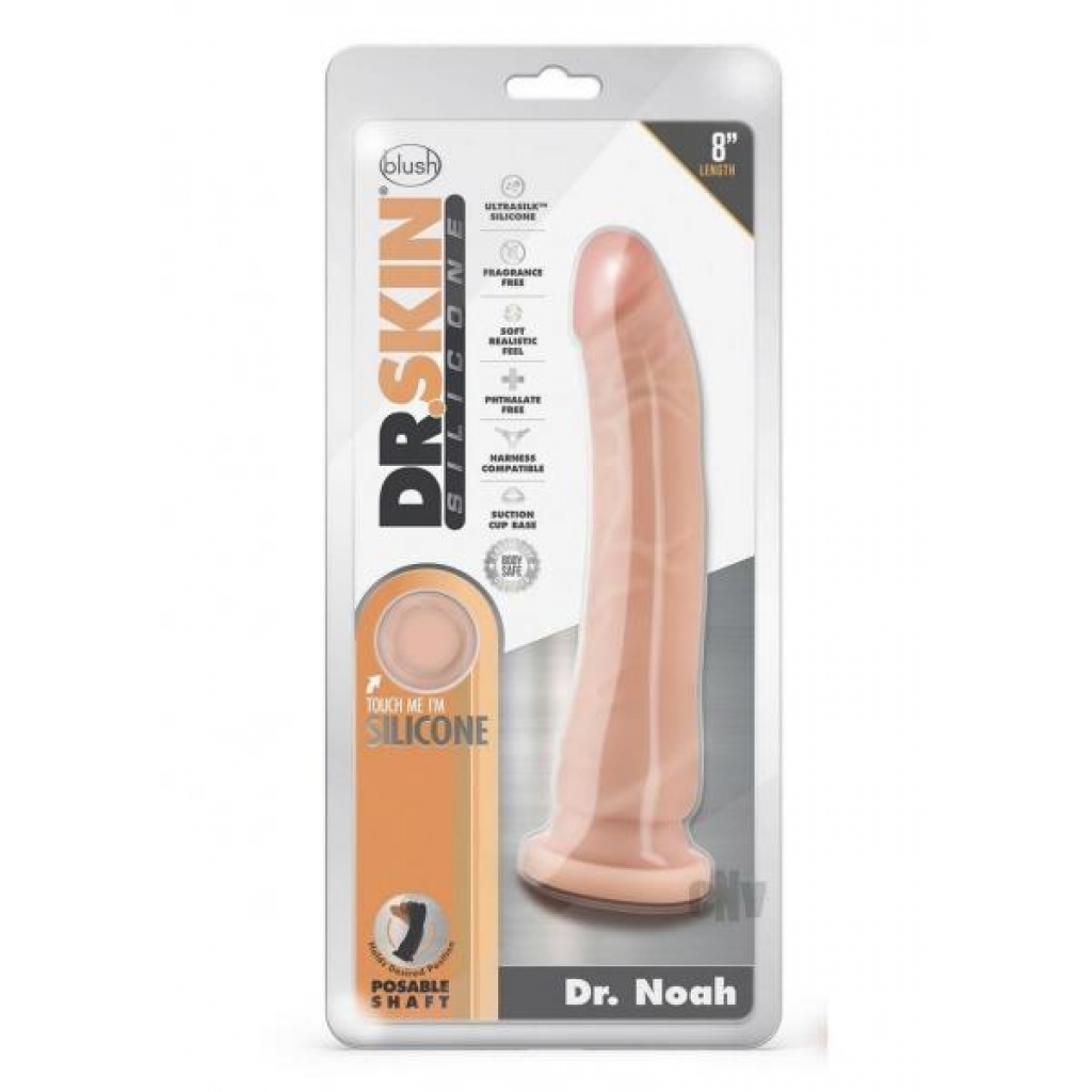 Dr Skin Silicone Dr Noah 8 Vanilla - Blush Novelties