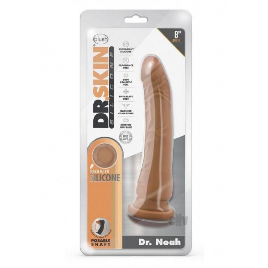 Dr Skin Silicone Dr Noah 8 Mocha - Blush Novelties