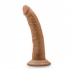 Dr Skin 7 inches Cock With Suction Cup Mocha Tan - Blush Novelties