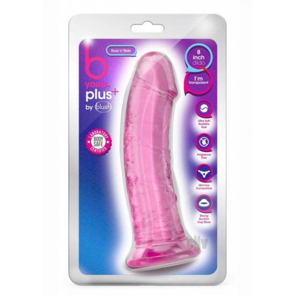 B Yours Plus Roar N Ride Pink - Blush Novelties