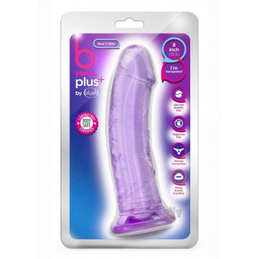 B Yours Plus Roar N Ride Purple - Blush Novelties