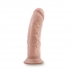 Dr Skin 8 inches Cock with Suction Cup Vanilla Beige - Blush Novelties