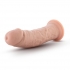 Dr Skin 8 inches Cock with Suction Cup Vanilla Beige - Blush Novelties