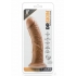 Dr. Skin 8 inches Cock with Suction Cup Mocha Tan - Blush Novelties