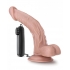 Dr Skin Dr Sean 8 inches Vibrating Cock Suction Cup Beige  - Blush Novelties