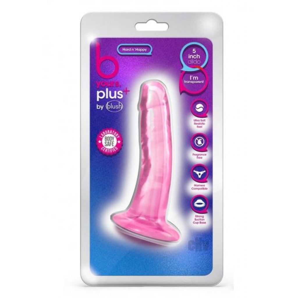 B Yours Plus Hard N Happy Pink - Blush Novelties