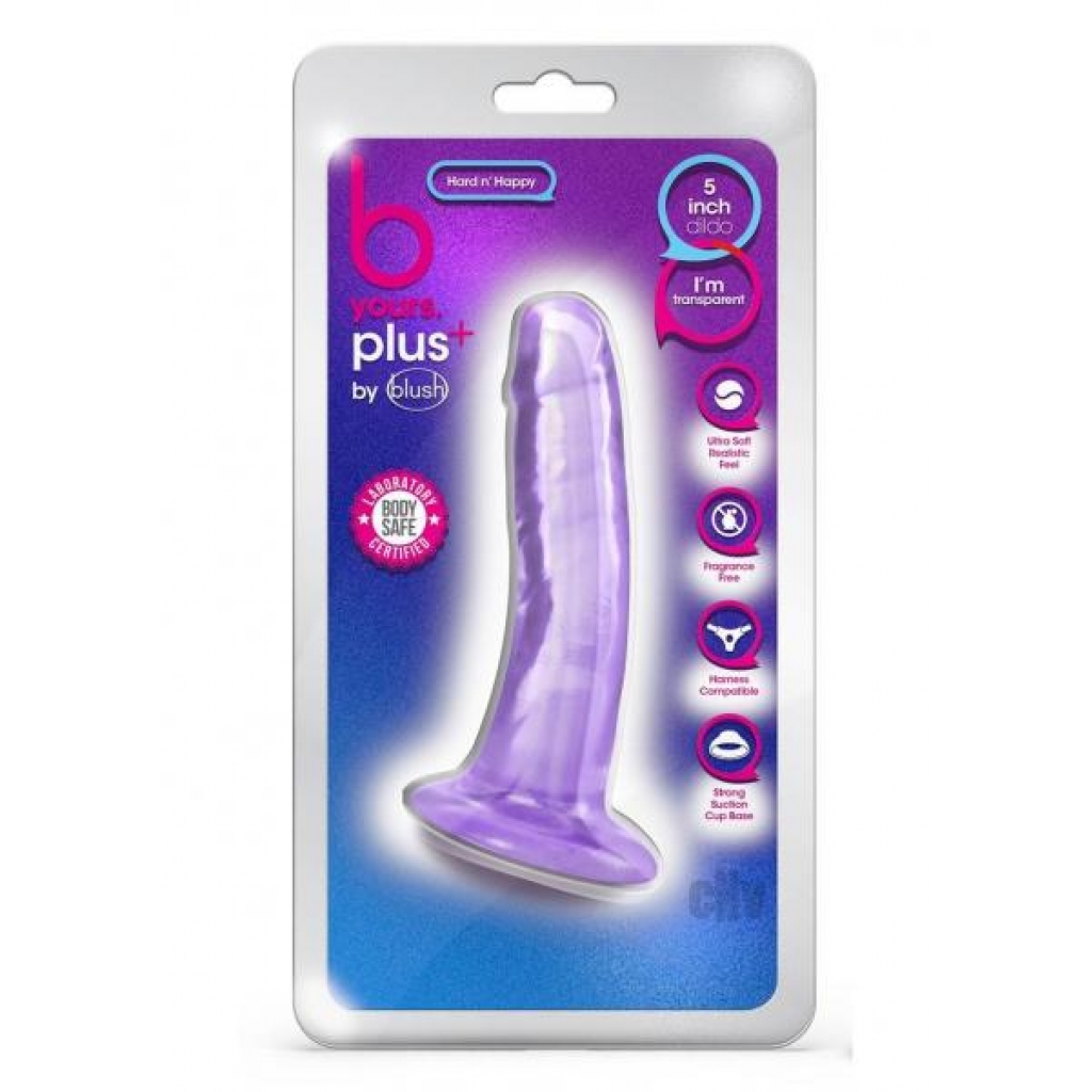 B Yours Plus Hard N Happy Purple - Blush Novelties