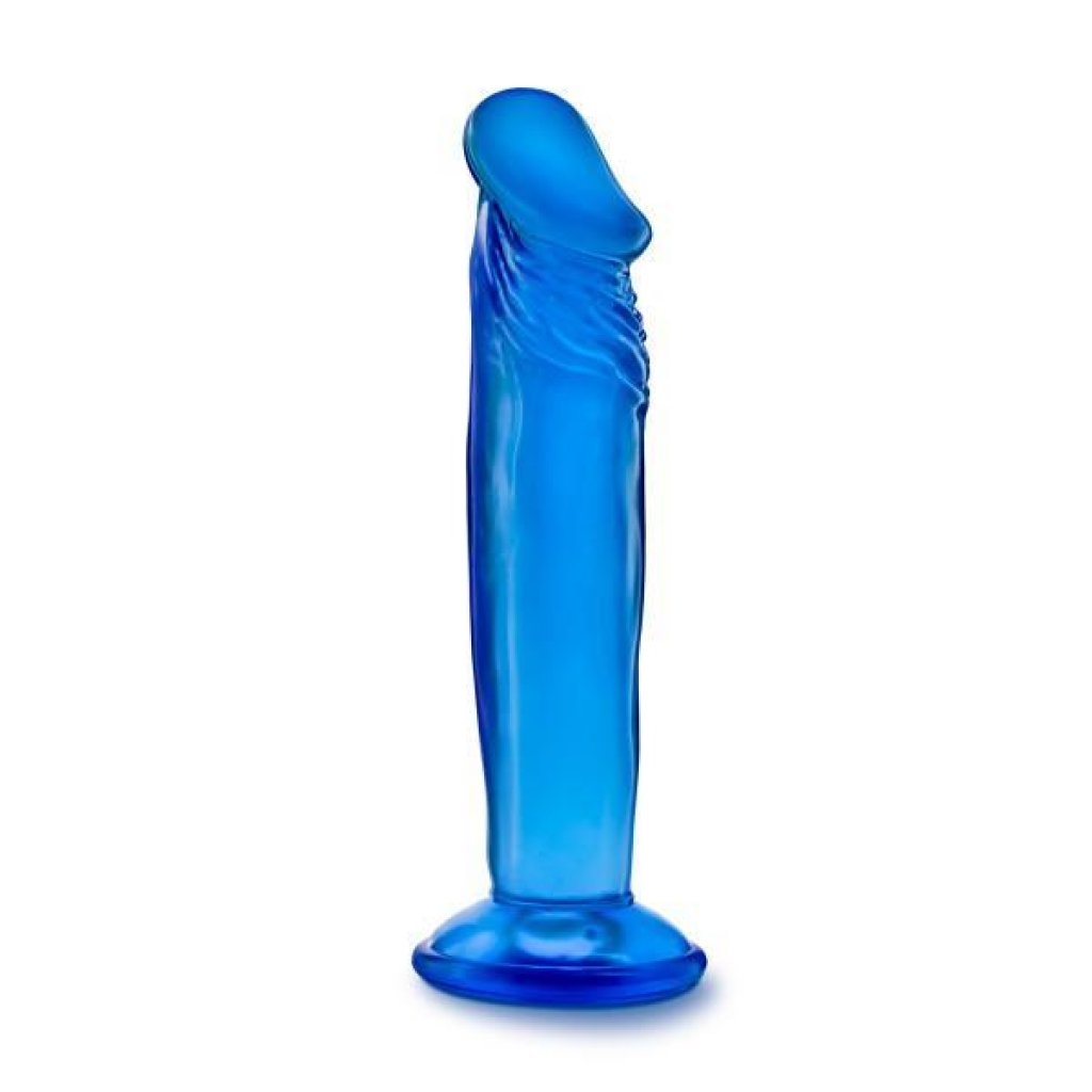 Sweet N Small 6 inches Dildo with Suction Cup Blue  - Blush Novelties