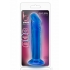 Sweet N Small 6 inches Dildo with Suction Cup Blue  - Blush Novelties