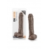 Mr Savage 11.5 inches Dildo with Suction Cup Chocolate - Blush Novelties