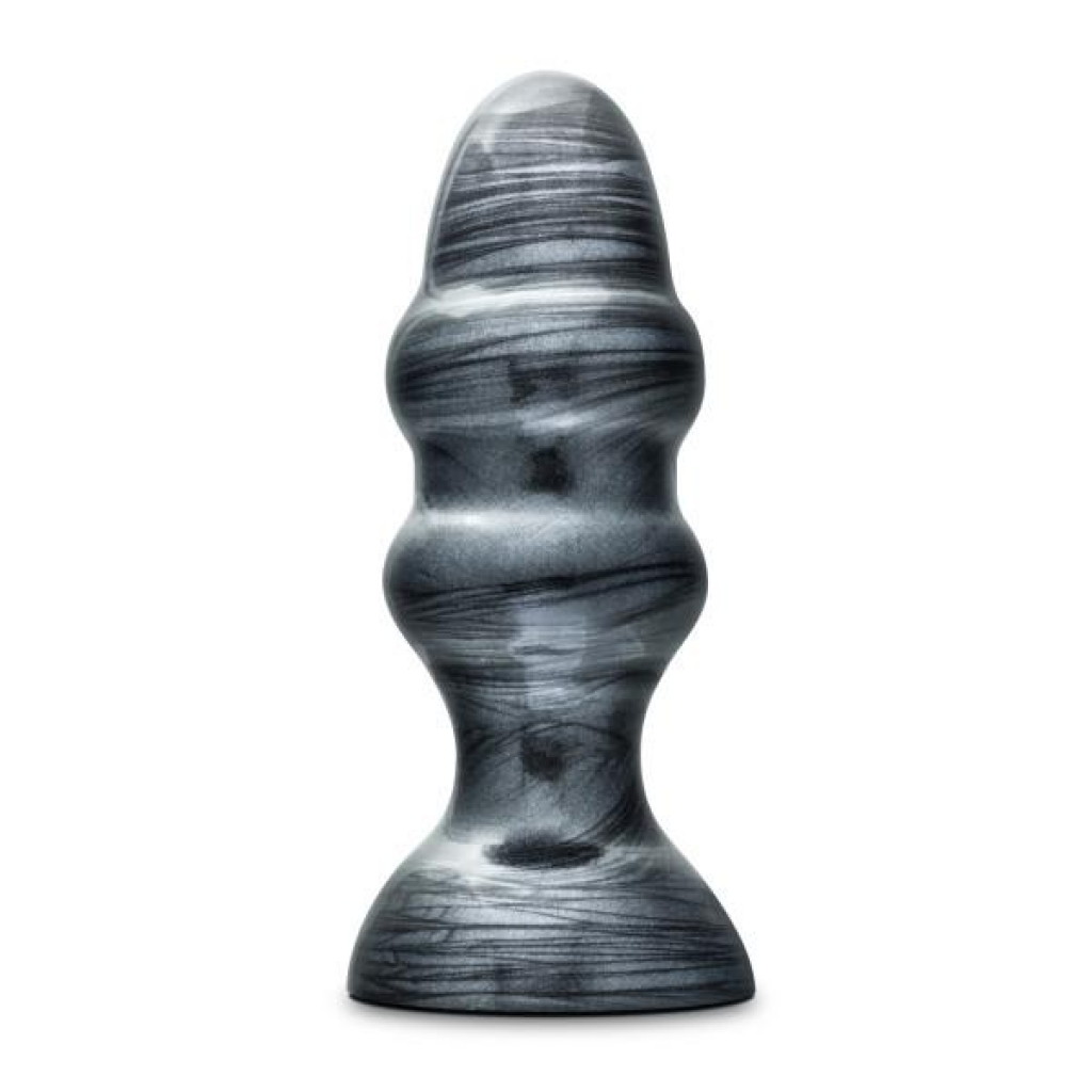 Jet Stealth Carbon Metallic Black Butt Plug - Blush Novelties