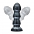 Jet Black Jack Carbon Metallic Black Butt Plug - Blush Novelties