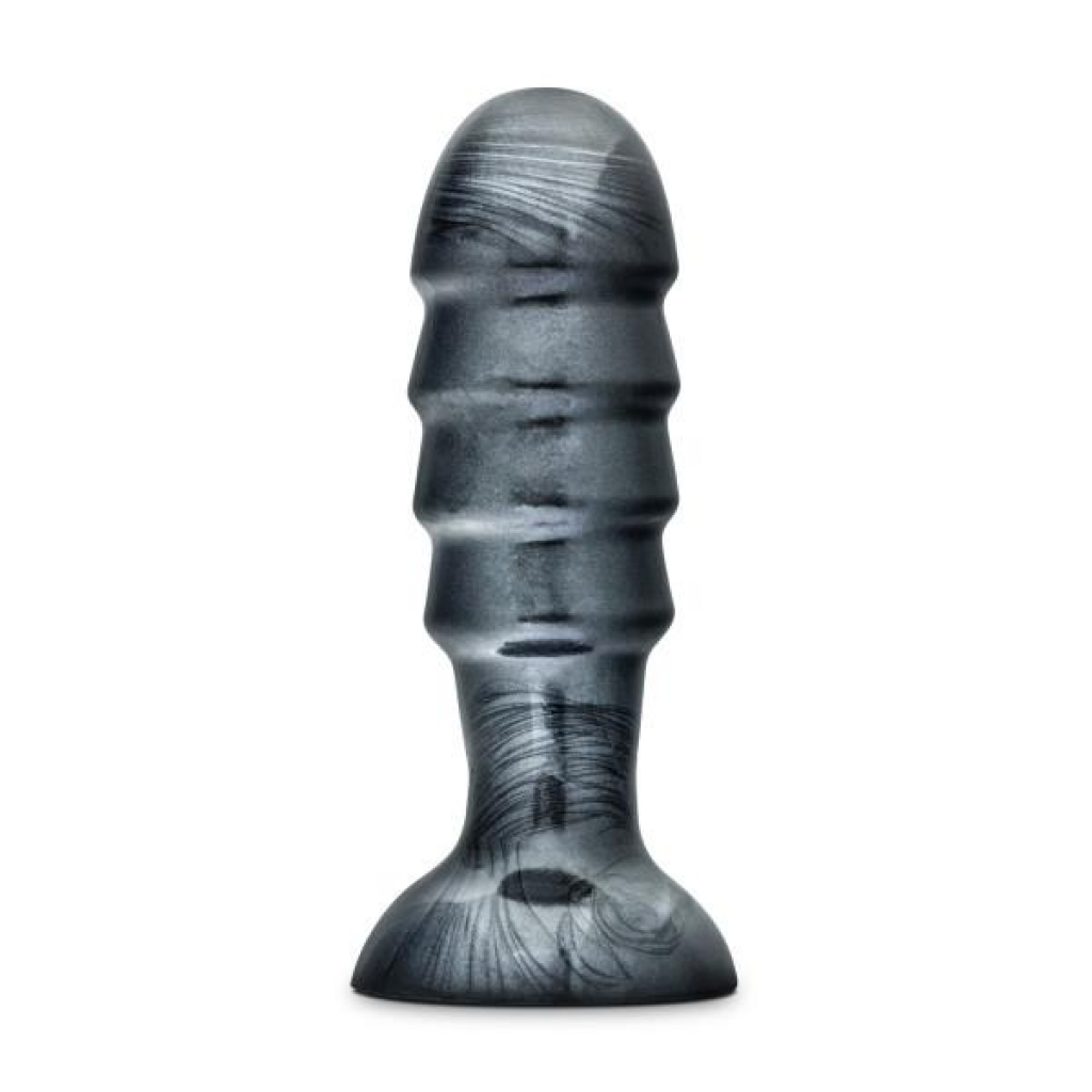 Jet Bruiser Carbon Metallic Black Butt Plug - Blush Novelties