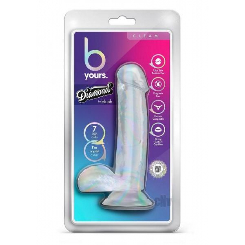 B Yours Diamond Gleam 7 Clear - Blush Novelties