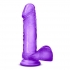 Sweet N Hard 2 Purple Realistic Dong - Blush Novelties