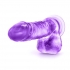 Sweet N Hard 2 Purple Realistic Dong - Blush Novelties