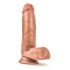 Manny The Fireman Latin Brown Dildo - Blush Novelties