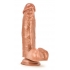 The Kingpin Latin Brown Dildo - Blush Novelties