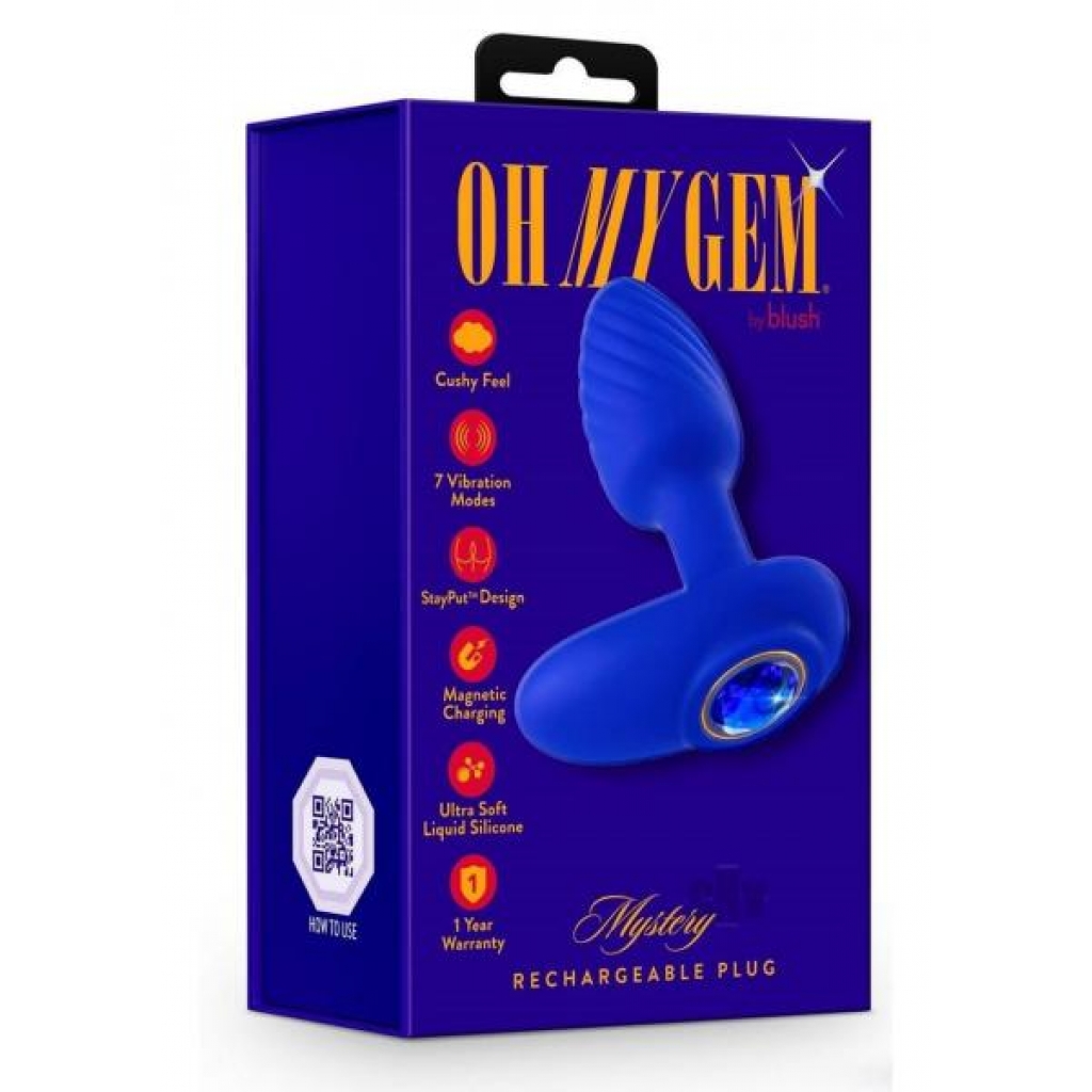 Oh My Gem Mystery Plug Sapphire - Blush Novelties