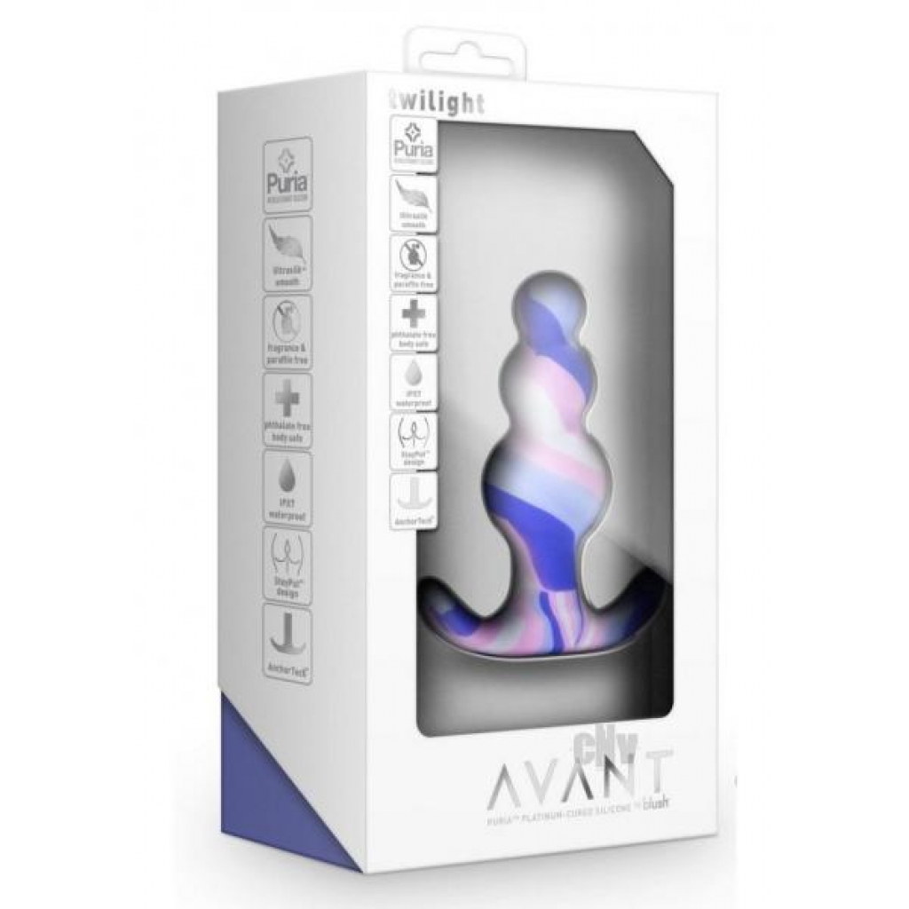 Avant Twilight Pleasure Plug - Blue