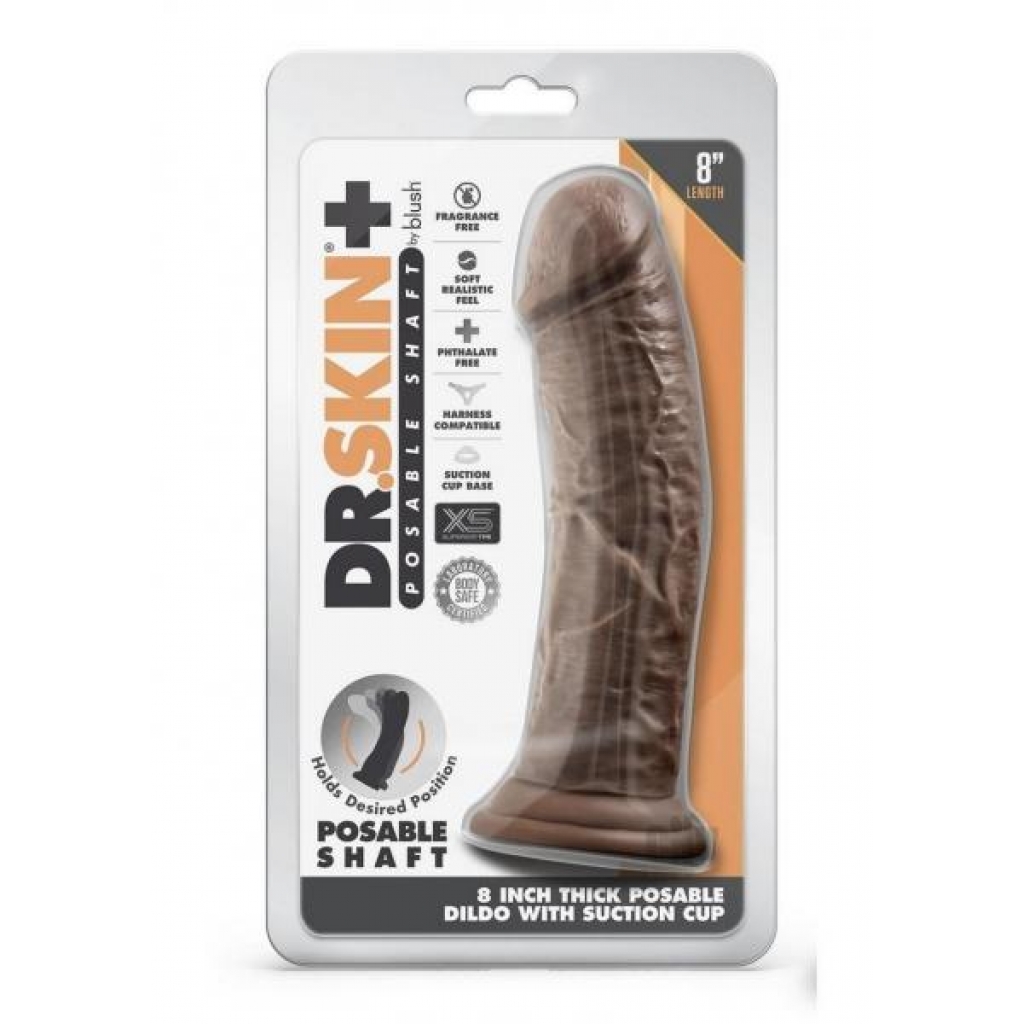 Dr Skin Plus Thick Pose Dildo 8