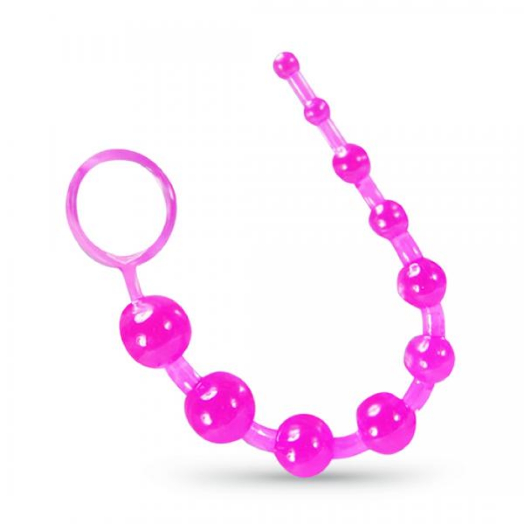 Basic Anal Beads - Pink - Blush Novelties