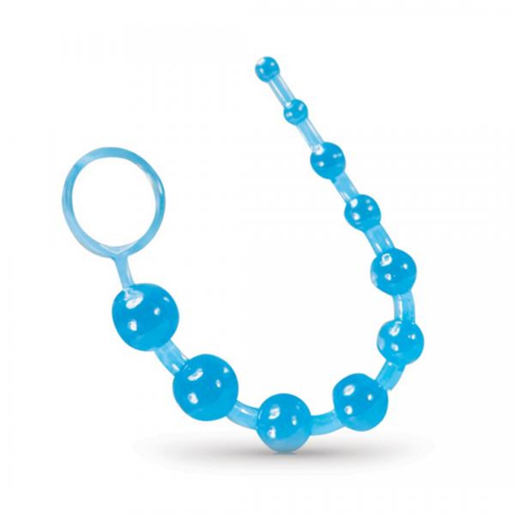 Basic Blue Anal Beads