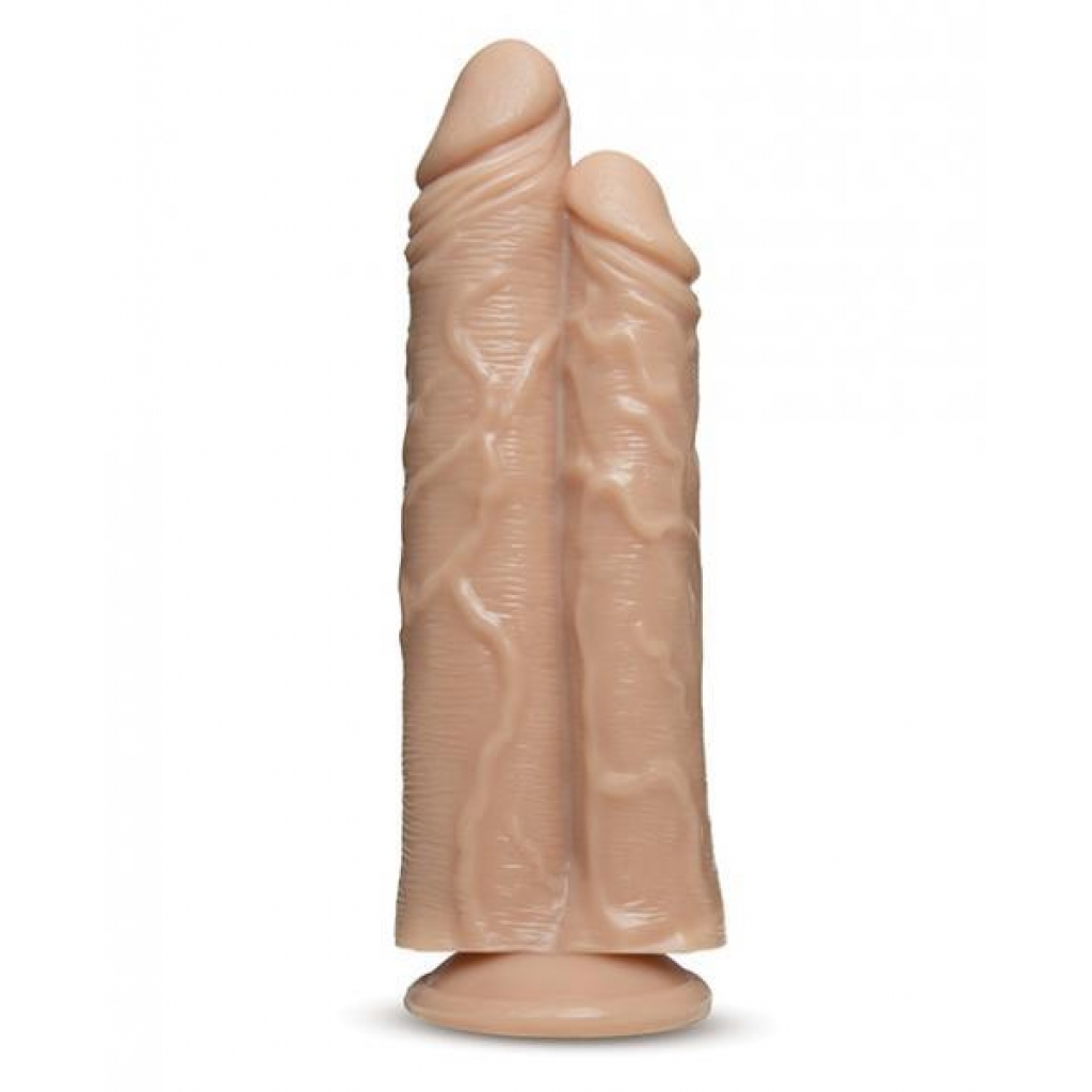 Dr Skin Double Stuffed Double Dildo - Beige