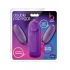 Double Pop Eggs Plum Purple Vibrating Bullet - Blush Novelties