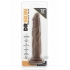 Dr Skin Basic 7.5 inches Chocolate Brown Dildo - Blush Novelties