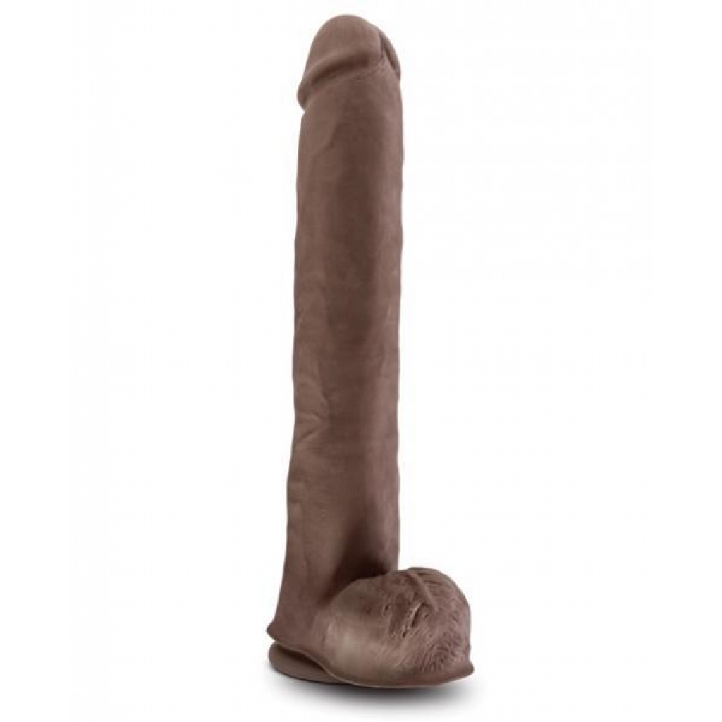 Au Naturel Daddy 14 inches Dildo Suction Cup Brown - Blush Novelties