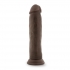 Dr Skin 9.5 inches Cock Chocolate Brown Dildo - Blush Novelties