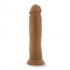 Dr Skin 9.5 inches Cock Mocha Tan Dildo - Blush Novelties