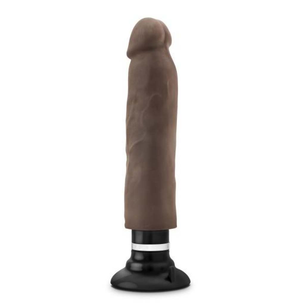 11 Inches Sensa Feel Magnum Vibrating Dong - Chocolate