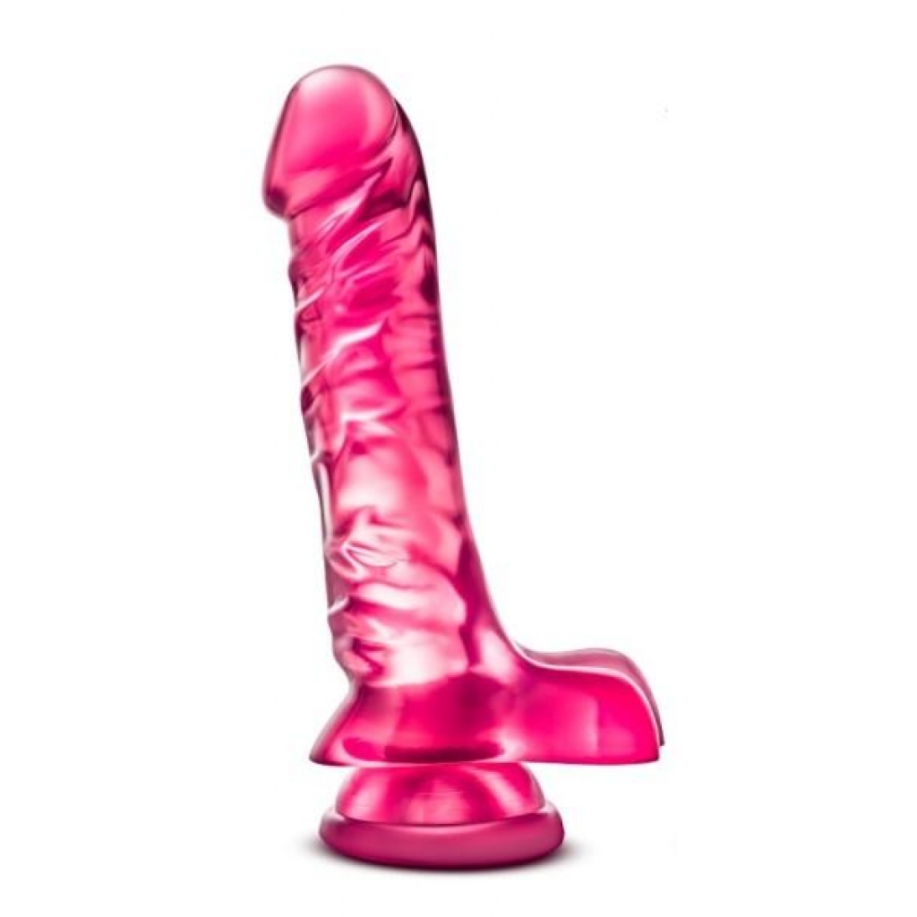 B Yours Basic 8 Pink Realistic Dildo - Blush Novelties