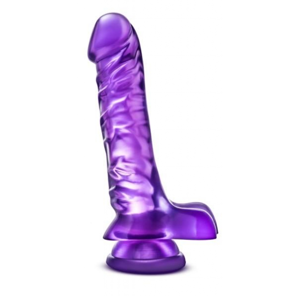 B Yours Basic 8 Purple Realistic Dildo - Blush Novelties