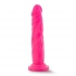 Neo 7.5 inches Dual Density Cock Neon Pink - Blush Novelties