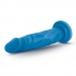 Neo 7.5 inches Dual Density Cock Neon Blue - Blush Novelties