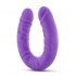 Ruse 18 inches Silicone Slim Double Dong Purple - Blush Novelties