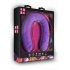 Ruse 18 inches Silicone Slim Double Dong Purple - Blush Novelties